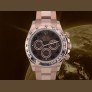 116505 Rose Gold Chocolate Arabic Dial Full Set 2017
