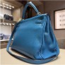 Hermès Kelly 32 Blue
