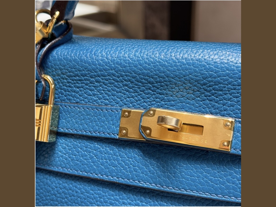 Hermès Kelly 32 Blue