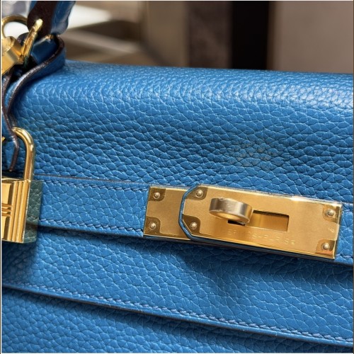 Hermès Kelly 32 Blue
