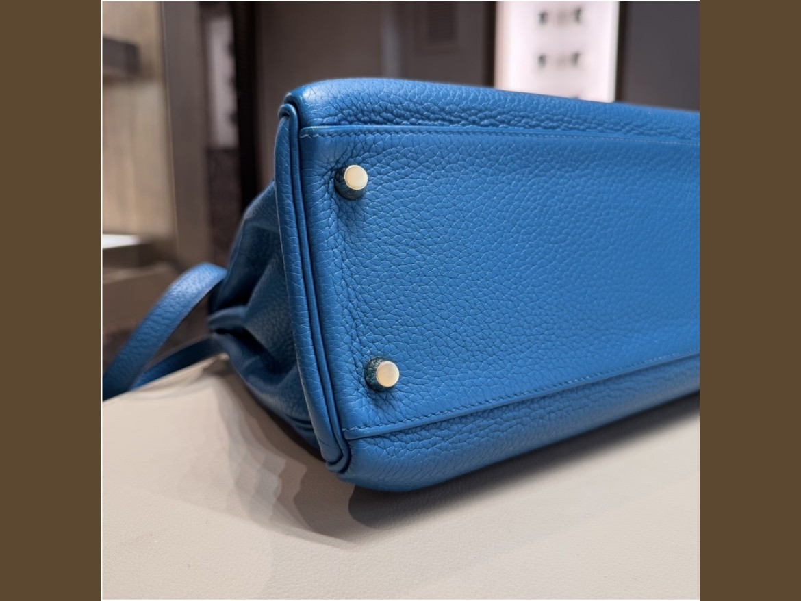 Hermès Kelly 32 Blue