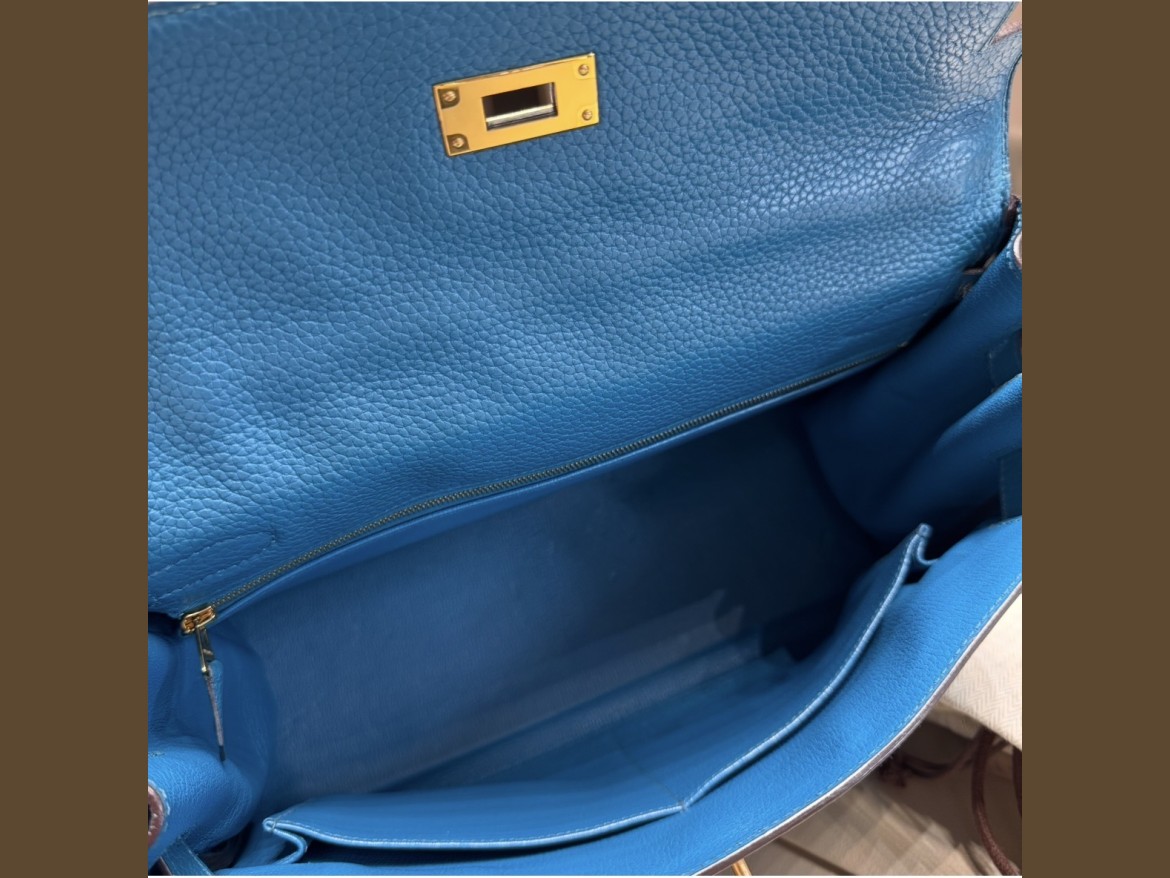 Hermès Kelly 32 Blue