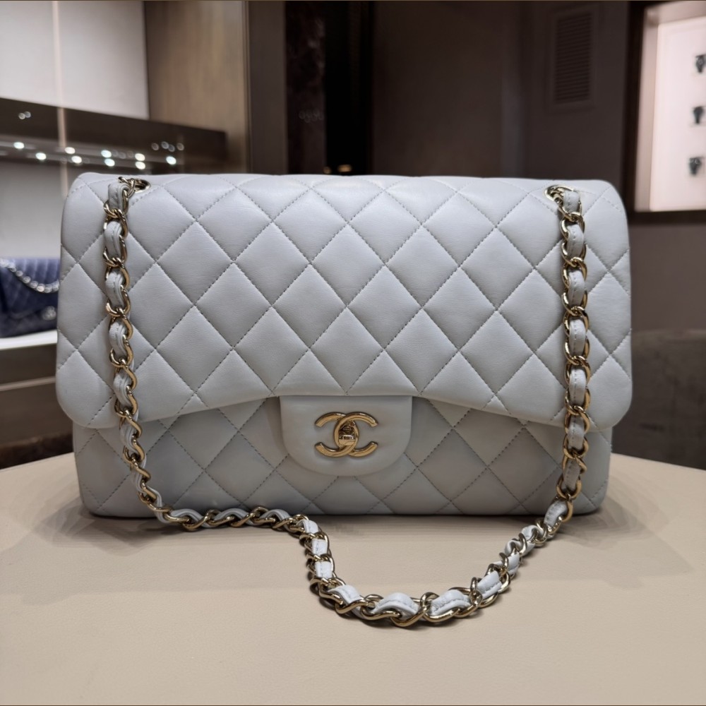 Chanel Jumbo Light Blue