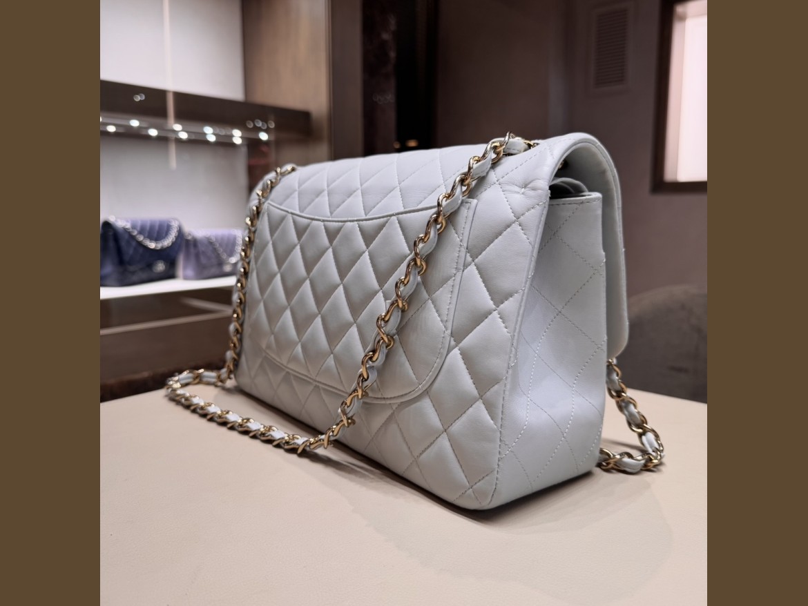 Chanel Jumbo Light Blue