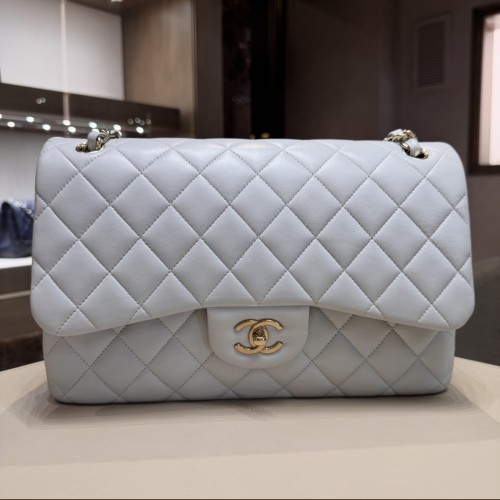 Chanel Jumbo Light Blue