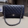 Chanel Jumbo Blu