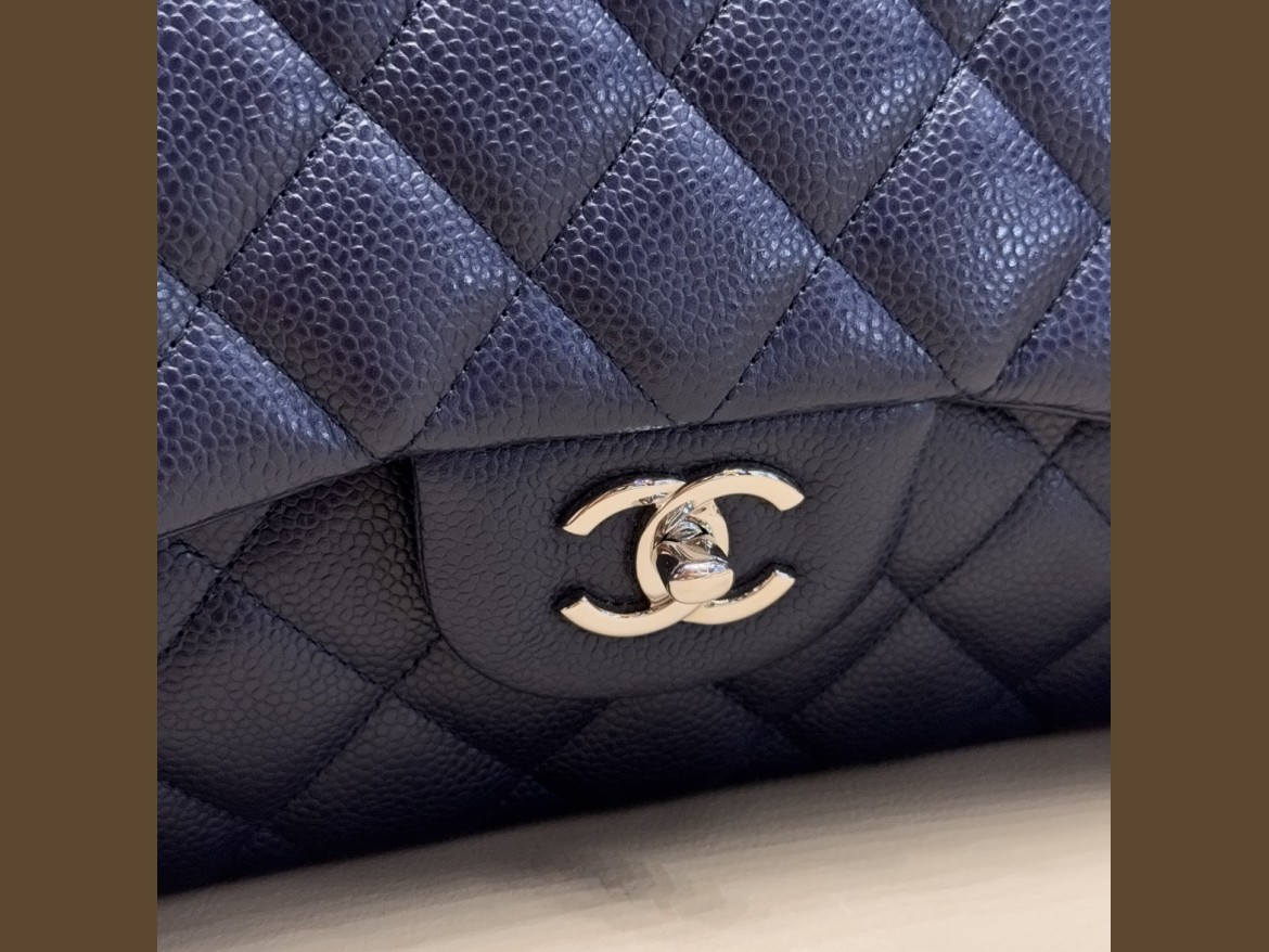 Chanel Jumbo Blu