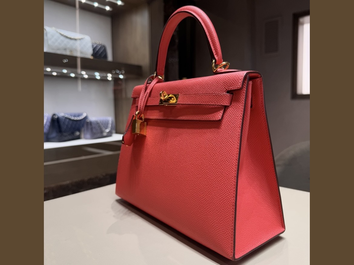 Hermès Kelly 25 Rose Jaipur
