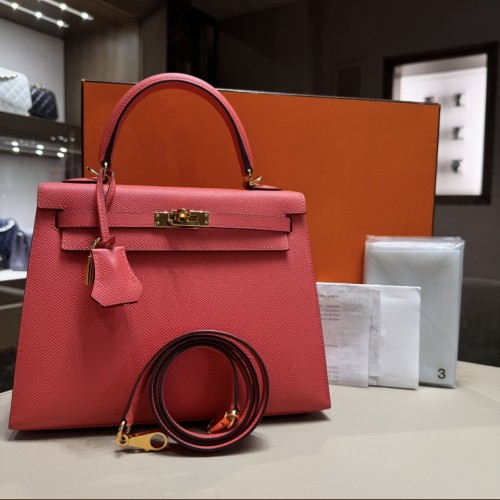 Hermès Kelly 25 Rose Jaipur