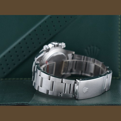 Ref.16520 "Satinato" Inverted 6 White Dial  Box & Papers Like New