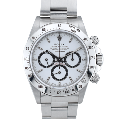 Ref.16520 "Satinato" Inverted 6 White Dial  Box & Papers Like New