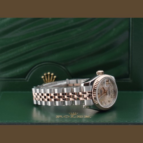 179171 26mm Steel Rose Gold - Computer Dial Diamond - Full Set 2008