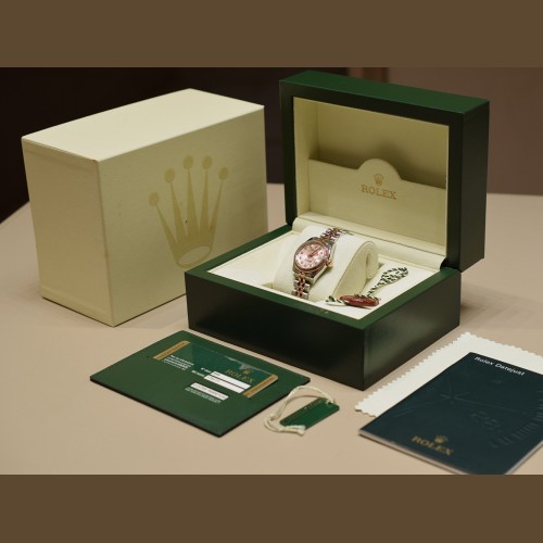 179171 26mm Steel Rose Gold - Computer Dial Diamond - Full Set 2008