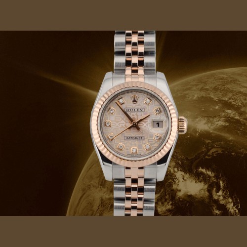 179171 26mm Steel Rose Gold - Computer Dial Diamond - Full Set 2008