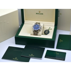 116509 White gold blue dial - Like New Full Set 06/2022