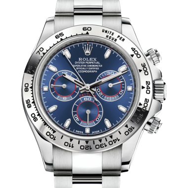 116509 White gold blue dial - Like New Full Set 06/2022