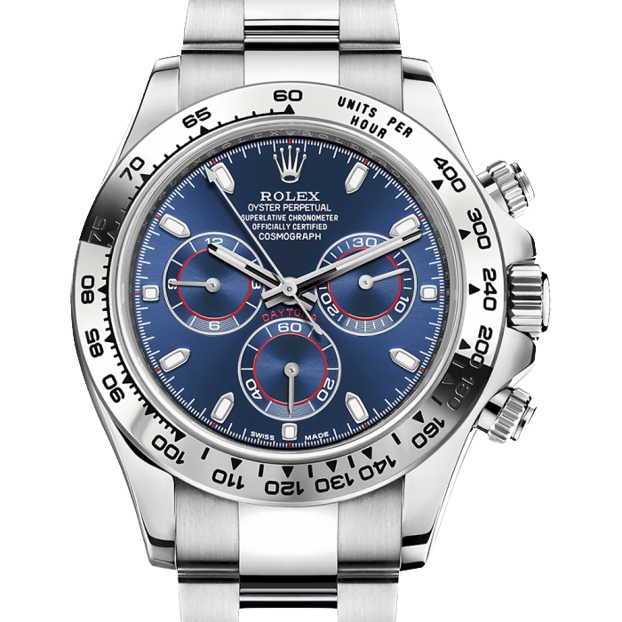 116509 White gold blue dial - Like New Full Set 06/2022