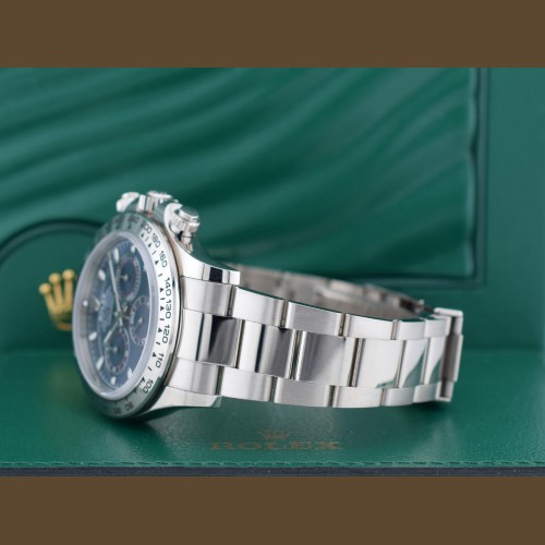 116509 White gold blue dial - Like New Full Set 12/2022