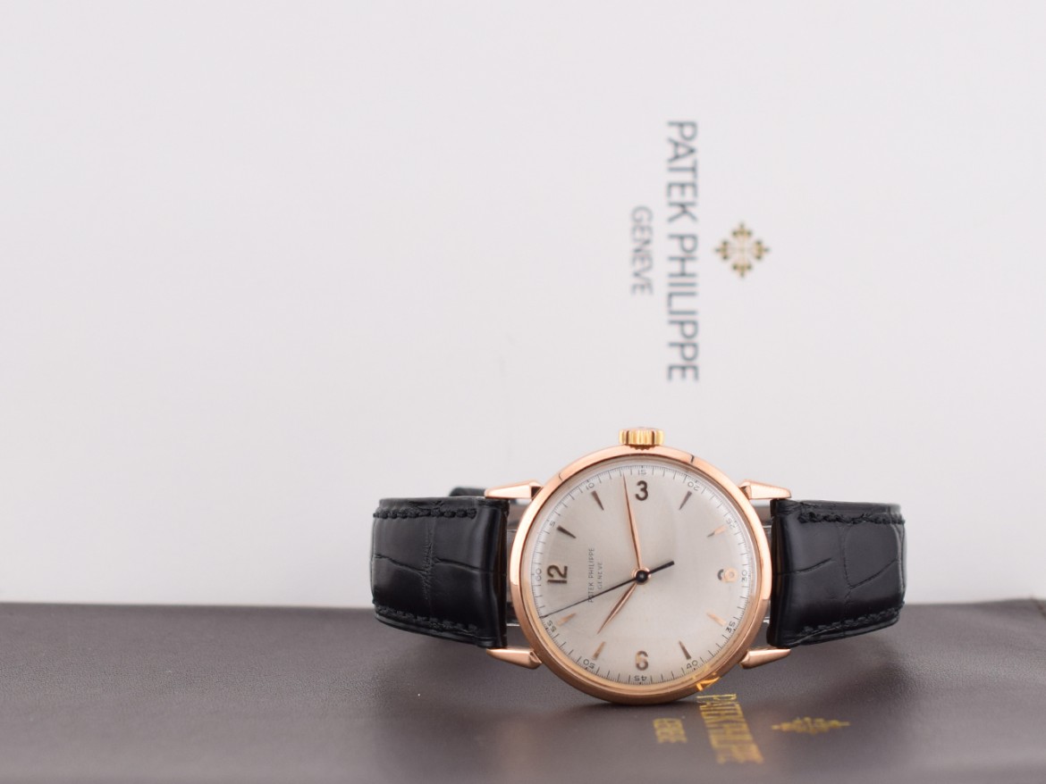 Rare 1578R Vintage 35 mm Rose Gold - Box /Extract  1951