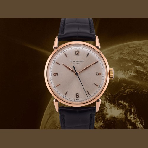 Rare 1578R Vintage 35 mm Rose Gold - Box /Extract  1951