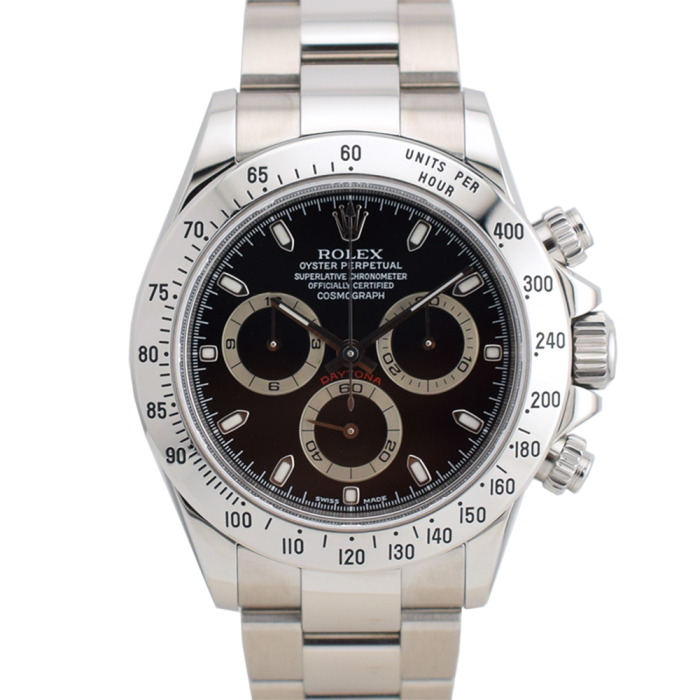 116520 Black dial - Like new Full Set 2007