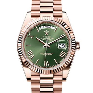 40mm Everose Olive Green  NEW