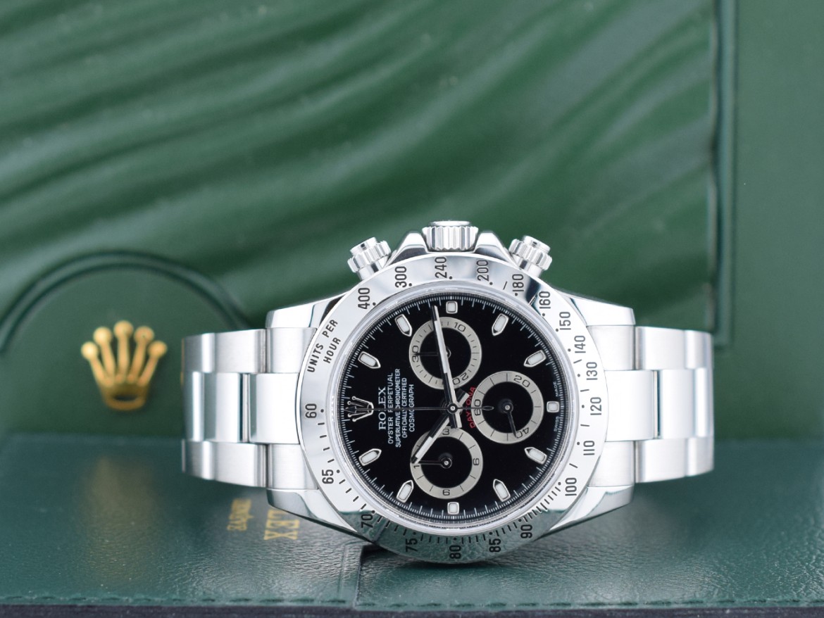 116520 Black dial - Like new Full Set 2007