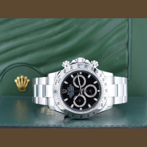 116520 Black dial - Like new Full Set 2007