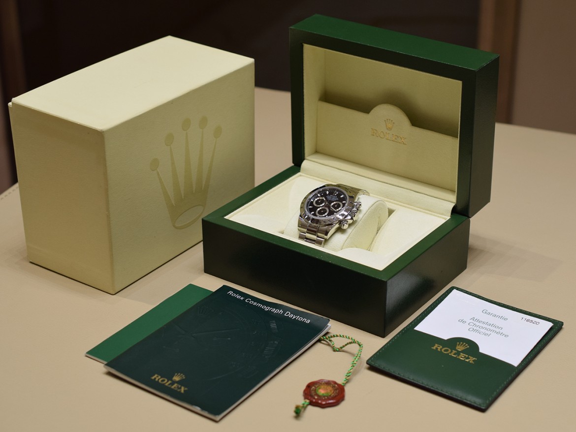 116520 Black dial - Like new Full Set 2007