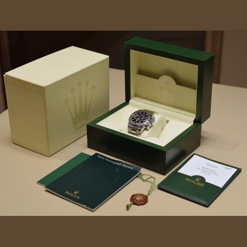 116520 Black dial - Like new Full Set 2007