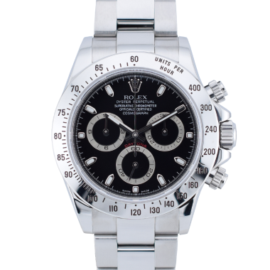 116520 Black dial - Like new Full Set 2007