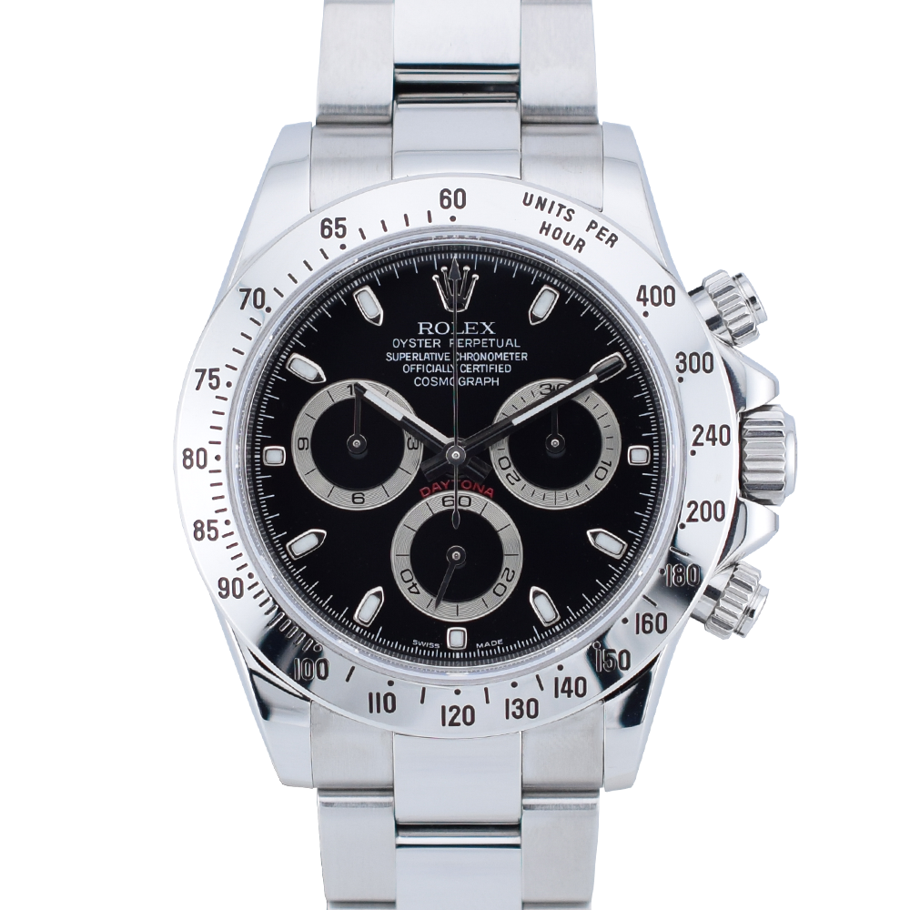 116520 Black dial - Like new Full Set 2007