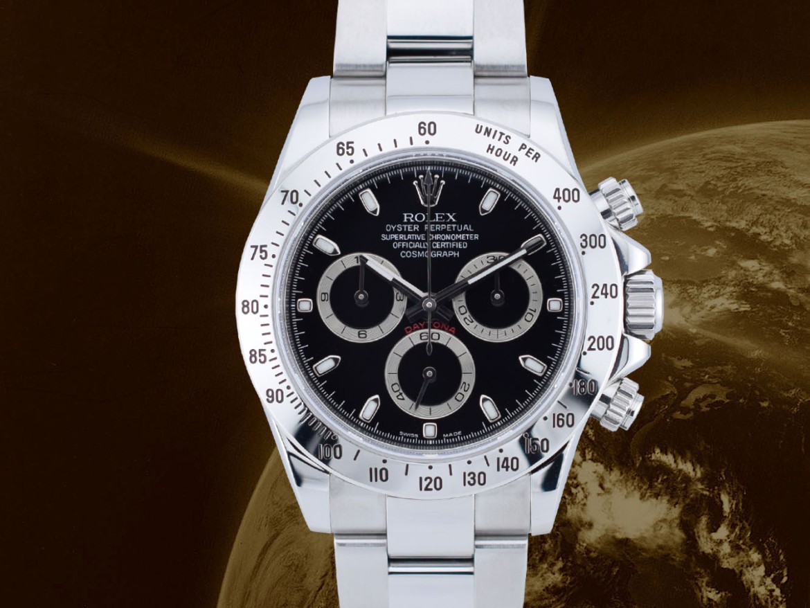 116520 Black dial - Like new Full Set 2007