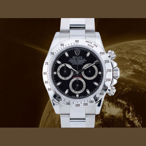 116520 Black dial - Like new Full Set 2007