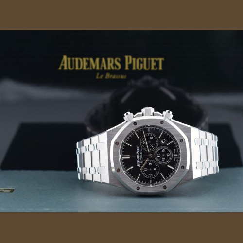 26320ST Black Chronograph 41mm Like New 2017