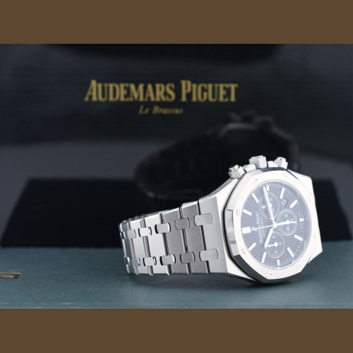 26320ST Black Chronograph 41mm Like New 2017