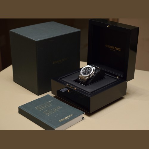 26320ST Black Chronograph 41mm Like New 2017