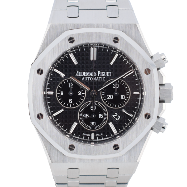 26320ST Black Chronograph 41mm Like New 2017