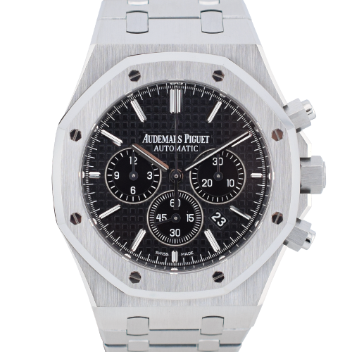 26320ST Black Chronograph 41mm Like New 2017