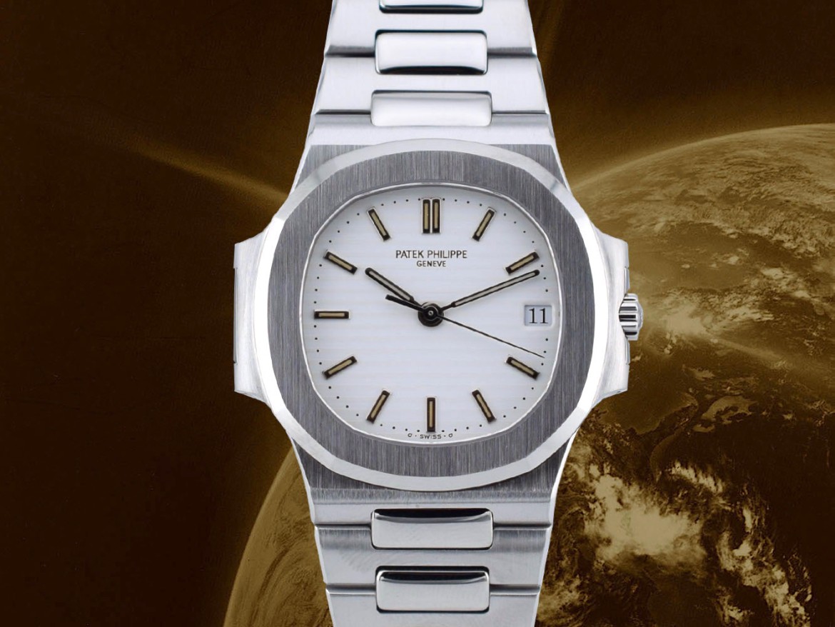 3800/1A   White dial  - very rare - service Patek