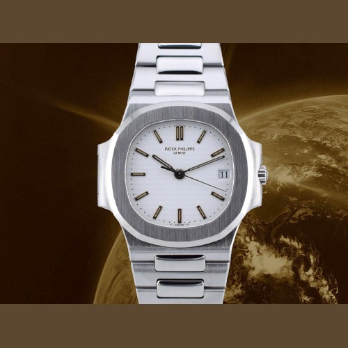 3800/1A   White dial  - very rare - service Patek