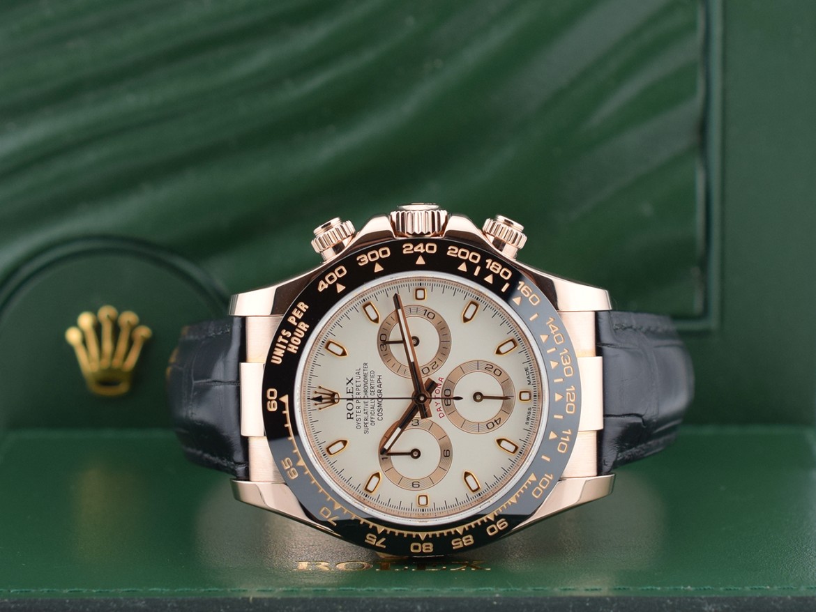 116515LN Ivory Dial Rose gold - Full Set
