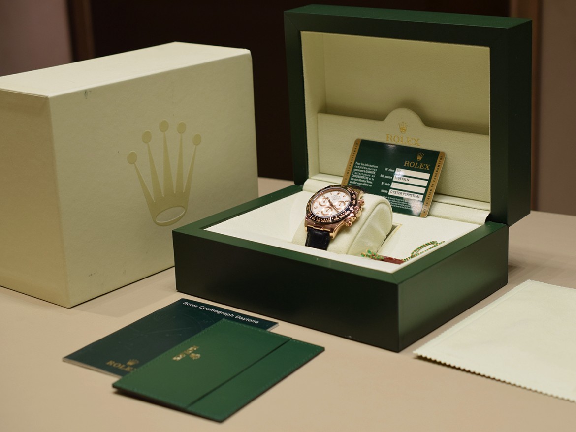 116515LN Ivory Dial Rose gold - Full Set