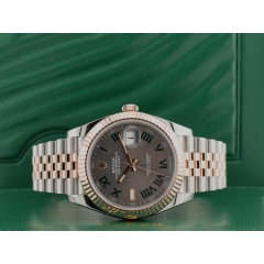 126331 Steel & Rose Gold With Wimbledon Dial 41mm - Like New 2021