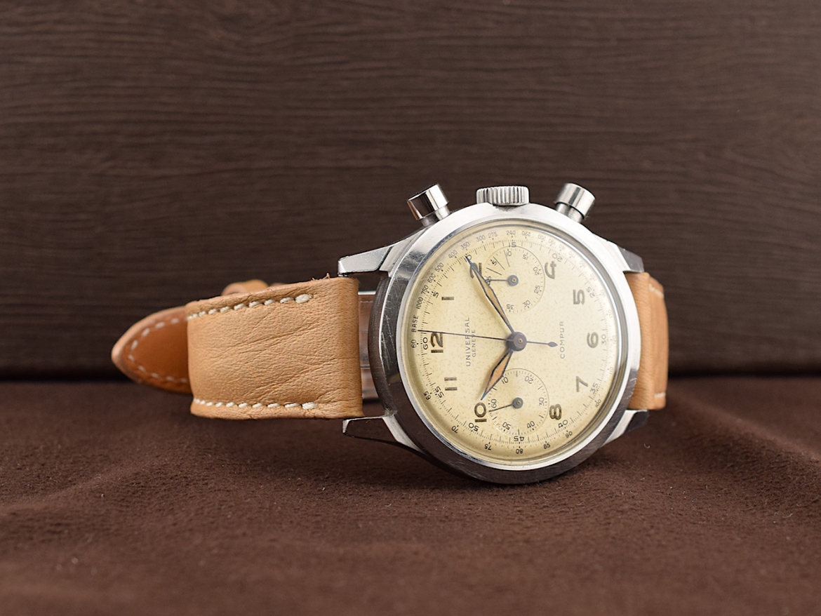 Compur Spillman Dial Radio Uni Compax ref. 22409 Very Very Rare