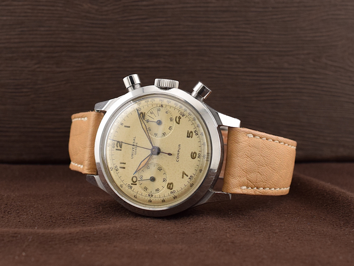 Compur Spillman Dial Radio Uni Compax ref. 22409 Very Very Rare