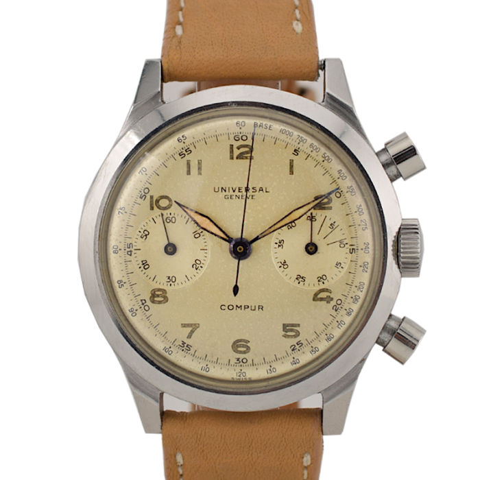 Compur Spillman Dial Radio Uni Compax ref. 22409 Very Very Rare