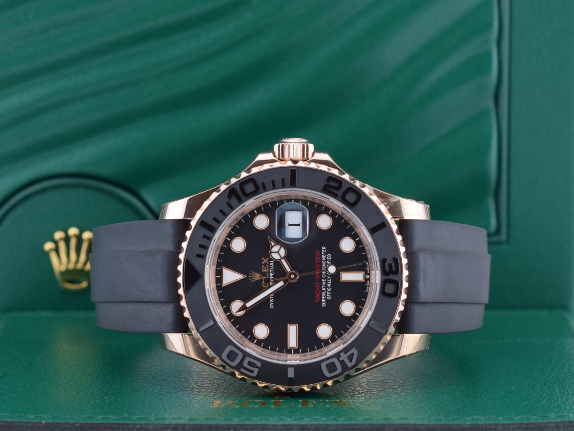 Rose Gold 40mm ref. 126655 Oysterflex new Stickers 2024