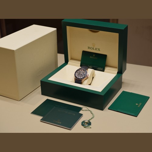 Rose Gold 40mm ref. 126655 Oysterflex new Stickers 2024