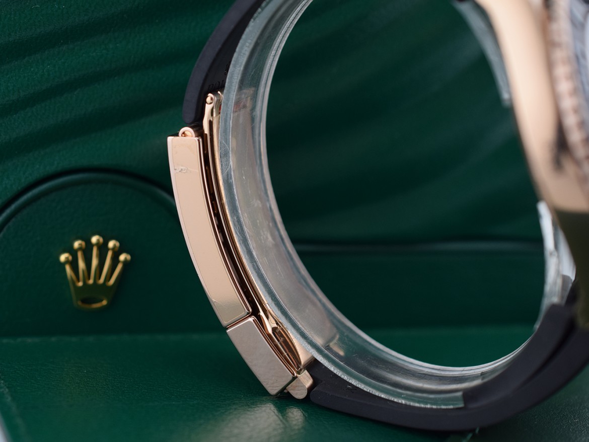 Rose Gold 40mm ref. 126655 Oysterflex new Stickers 2024